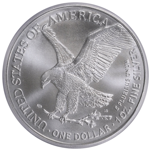 2021年 アメリカン・シルバーイーグル Type 2 PCGS MS70 First Strike