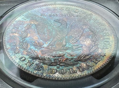 アメリカ モルガンダラー銀貨1878-s MS-64 PCGS トーンコイン