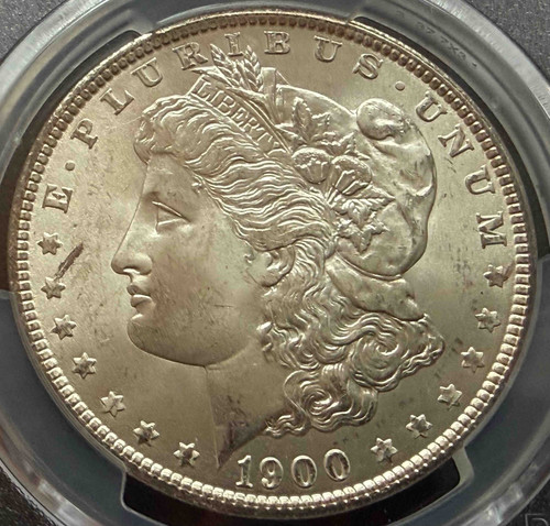 1900-O アメリカ モルガンダラー 1ドル銀貨 PCGS MS64 | GoldSilverJapan