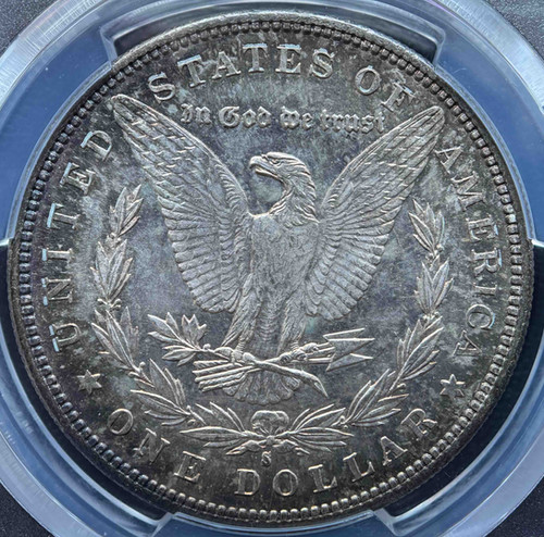 1881年 サンフランシスコ造幣局発行 モルガン・シルバーダラー（PCGS
