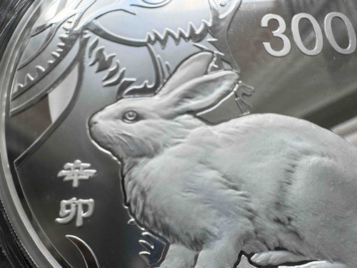 2011 Chinese Year of the Rabbit (Xinmao) Commemorative Silver Coin