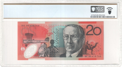 オーストラリアドル　約68ドル オーストラリア 20ドル紙幣 ポリマー Reserve Bank of Australia $20
