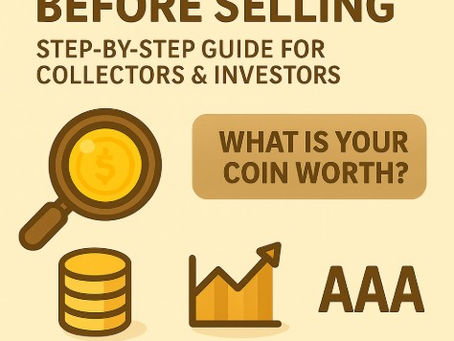 コインを売る前に価値を評価する方法|完全ガイド【コレクター&投資家向け】