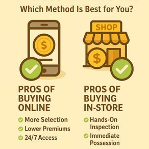 🛒 Online vs In-Store Precious Metal Buying: Pros and Cons