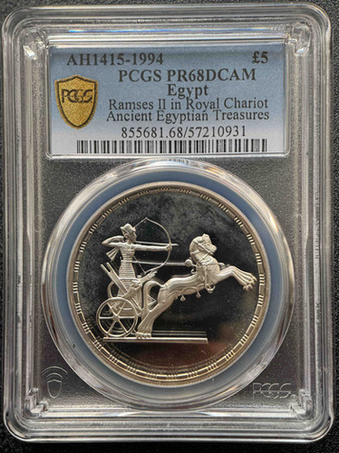 極厚銀貨 古代エジプト チャド王国 ラムセス　※2oz、純銀 極厚銀貨 古代エジプト チャド王国 ラムセス ※2oz、純銀 - メルカリ