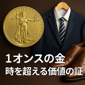 1オンス金貨:スーツと革靴を買い続けてきた、時を超える価値の保存手段