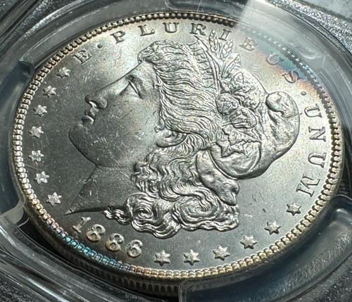アメリカ　モルガンダラー銀貨1886 MS-65 PCGS fit=scale-down,w=1200