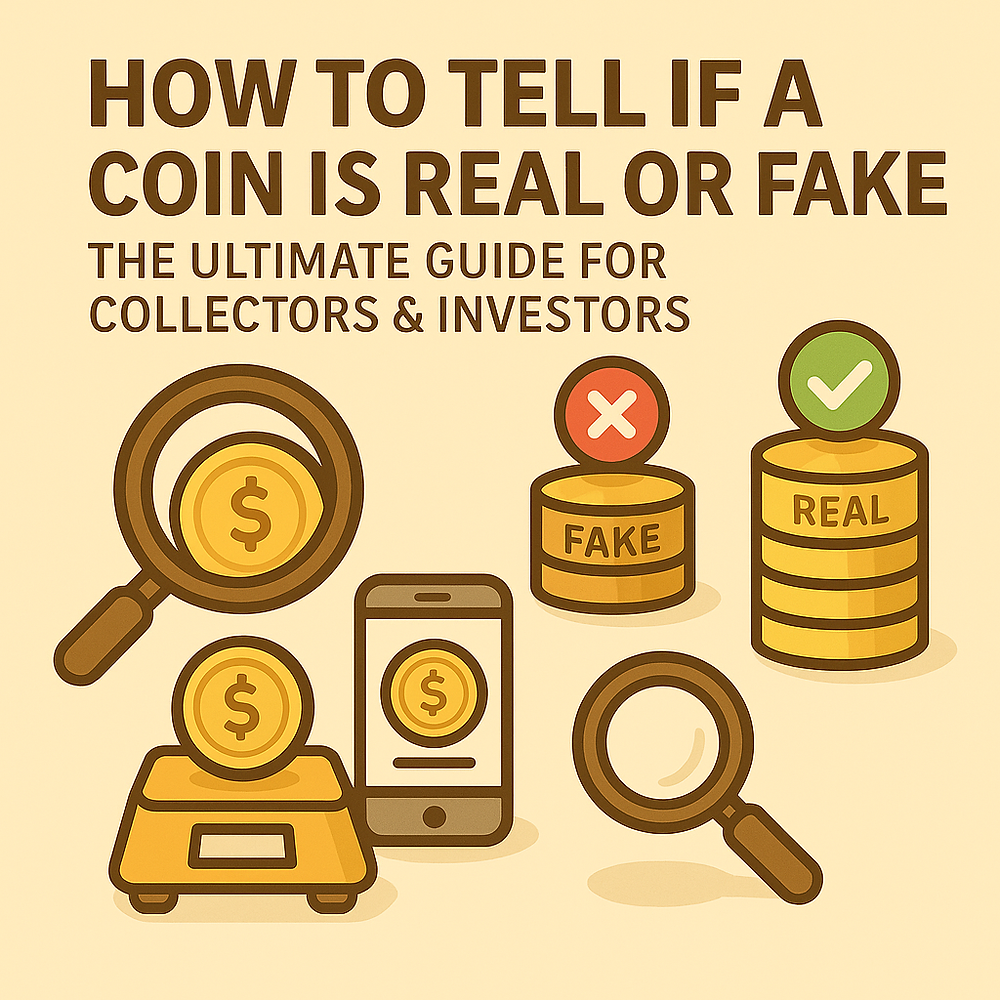 💡本物のコインと偽物の見分け方｜投資家・コレクター必見の完全ガイド