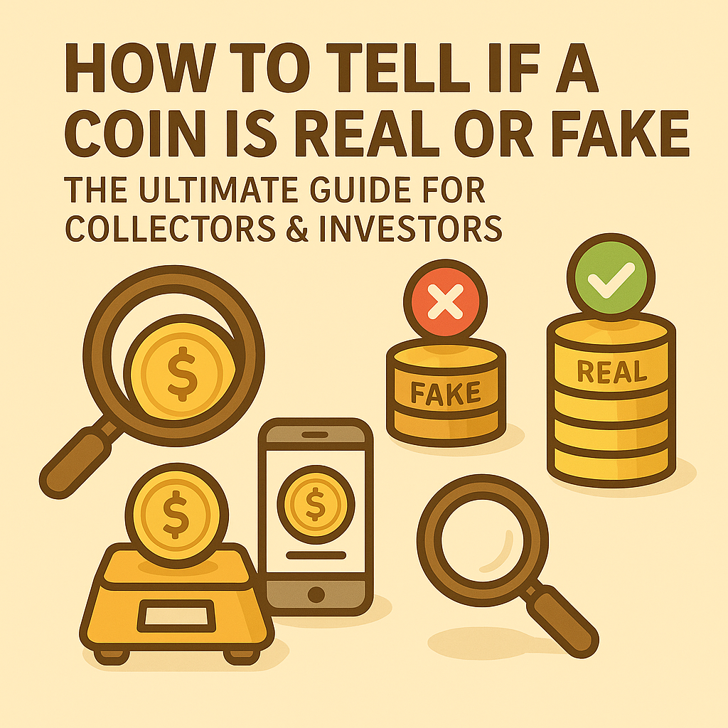 本物のコインと偽物の見分け方｜投資家・コレクター必見の完全ガイド
