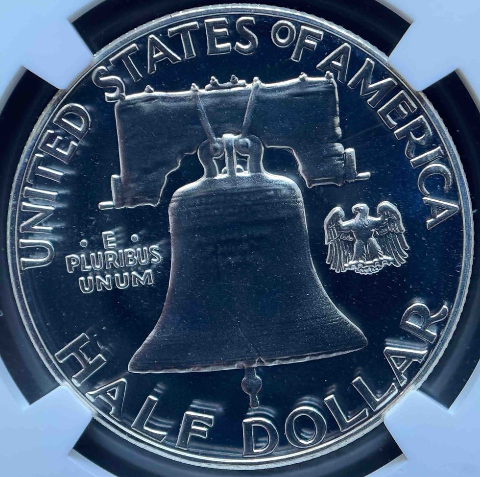 縮圖：2000年美国50美分银币：富兰克林半美元精制版PF66 | NGC认证