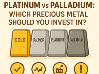 🪙 Gold vs Silver vs Platinum vs Palladium: Which Precious Metal Should You Invest In?