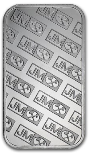 Johnson Matthey（ジョンソン・マッセイ） 1オンス 銀地金バー[purity