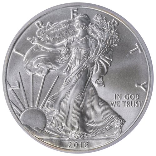 2016 アメリカン・シルバーイーグル 30周年記念PCGS MS70 First Strike