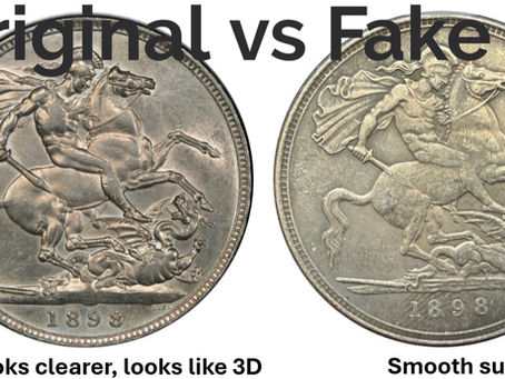 How to Identify a Fake Victoria “Old Head” Crown (1893–1900)