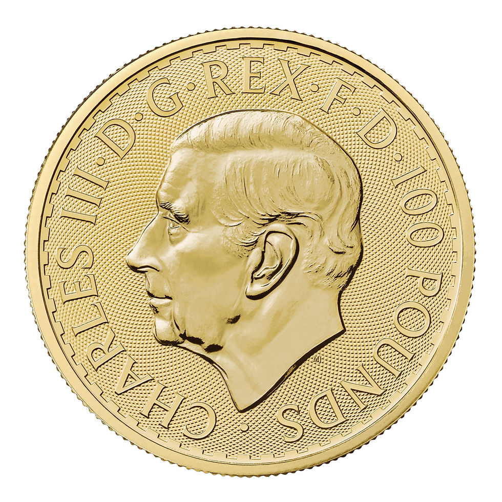Miniatura: 2023年 ブリタニア 1オンス金貨（チャールズ3世）―GoldSilverJapan