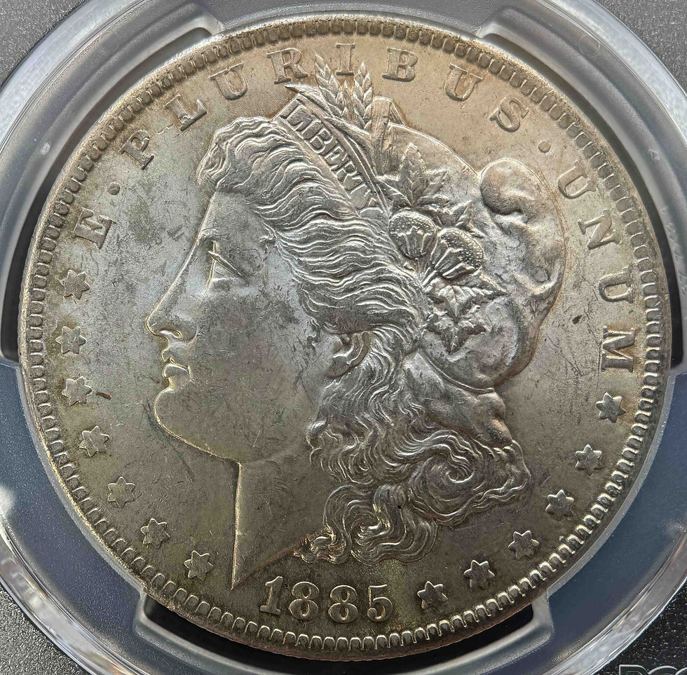 アメリカ　モルガンダラー銀貨1885 o MS-62 PCGS アメリカ モルガンダラー銀貨1885 o MS-62 PCGS | GoldSilverJapan