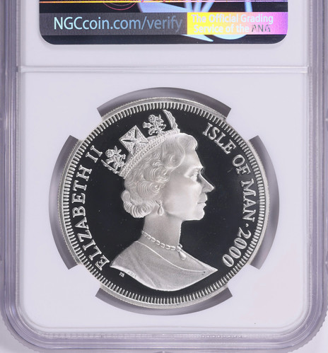 2000年 マン島発行 ミレニアム記念クラウン銀貨(NGC PF70 ULTRA CAMEO 2000年 マン島発行 ミレニアム記念クラウン銀貨(NGC PF70 ULTRA CAMEO