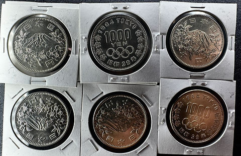 オリンピック記念銀貨 東京オリンピック記念1000円銀貨美品 | GoldSilverJapan