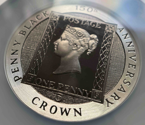 1990年 アイランド・オブ・マン発行 エリザベス2世 ペニー・ブラック