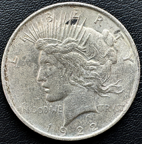 1922 年美国和平银元1 美元银币，旧币| GoldSilverJapan
