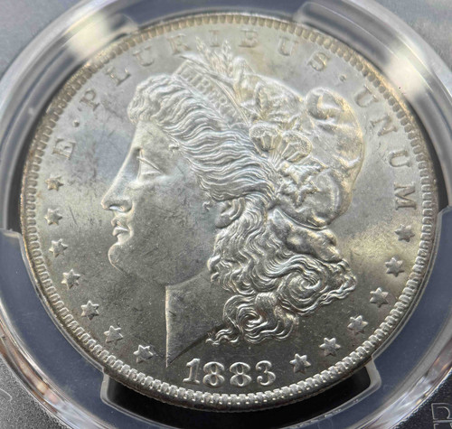アメリカ モルガンダラー銀貨1883 o MS-64 PCGS | GoldSilverJapan