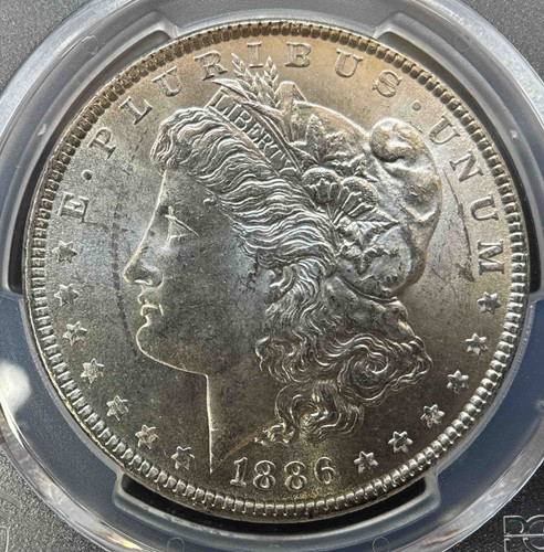 アメリカ　モルガンダラー銀貨1886 MS-62 PCGS アメリカ モルガンダラー銀貨1886 MS-62 PCGS | GoldSilverJapan