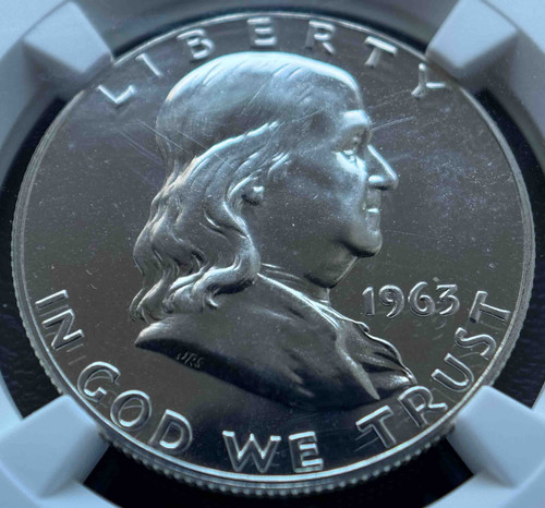 (プルーフ PR67)アメリカ合衆国　フランクリン　ハーフダラー銀貨　1962 Proof PR 67 Graded 1962 Franklin Half Dollars (1948-1963) for sale