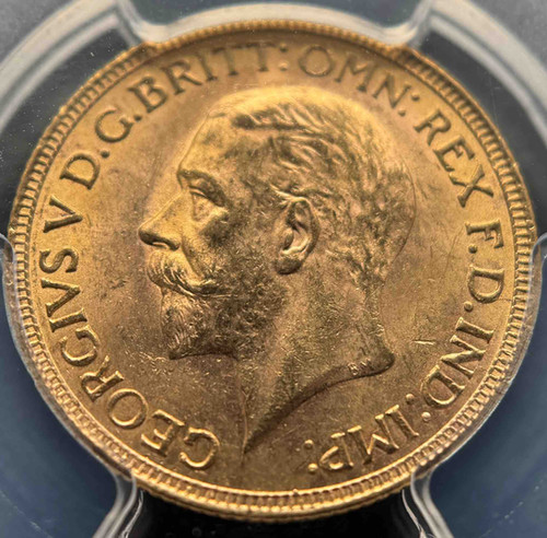 1930年 南アフリカ ソブリン金貨 PCGS MS64 | GoldSilverJapan