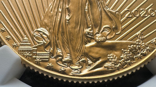 2020年 アメリカ 25ドライーグル金貨 1/2オンス ロナルド