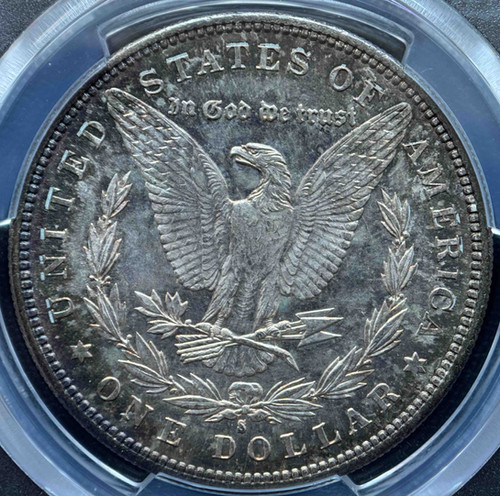 1881年 サンフランシスコ造幣局発行 モルガン・シルバーダラー（PCGS