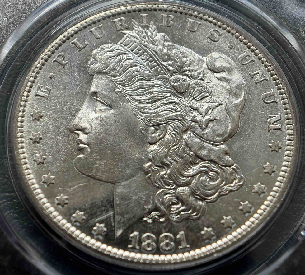 縮圖：1881-S版摩根银元 MS64PL | 美国银币的标志性代表 | PCGS认证