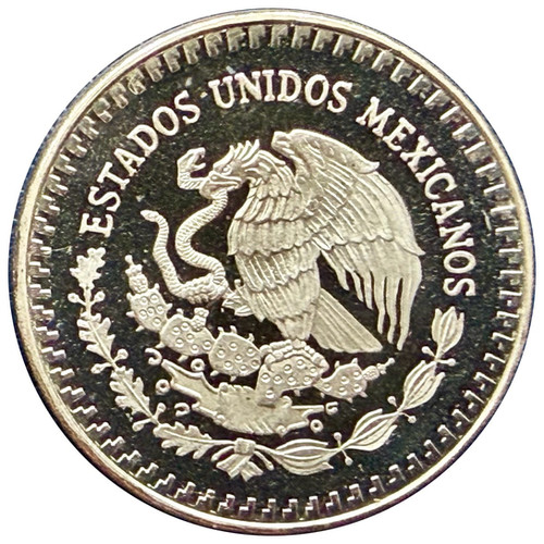 1986年 メキシコ 1オンス 銀貨 リベルタード .999シルバー