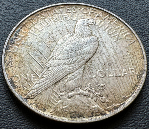 U*e様 1922年 アメリカ合衆国 銀貨 ピースドル トーン 1922年 アメリカ合衆国 銀貨 ピースドル トーンコイン | GoldSilverJapan
