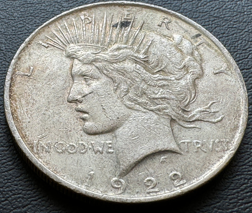 1922 年美国和平银元1 美元银币，旧币| GoldSilverJapan