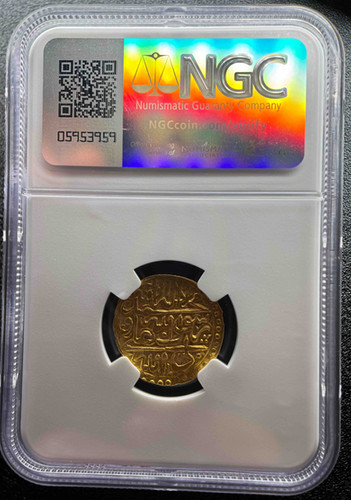 1769年 イラン ザンド朝 カリム・ハーン・ザンド 1/4モフル金貨