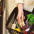 Grocery Shopping Scene