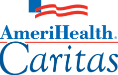 Logo de AmeriHealth Caritas - Proveedor de seguros médicos para terapia ABA