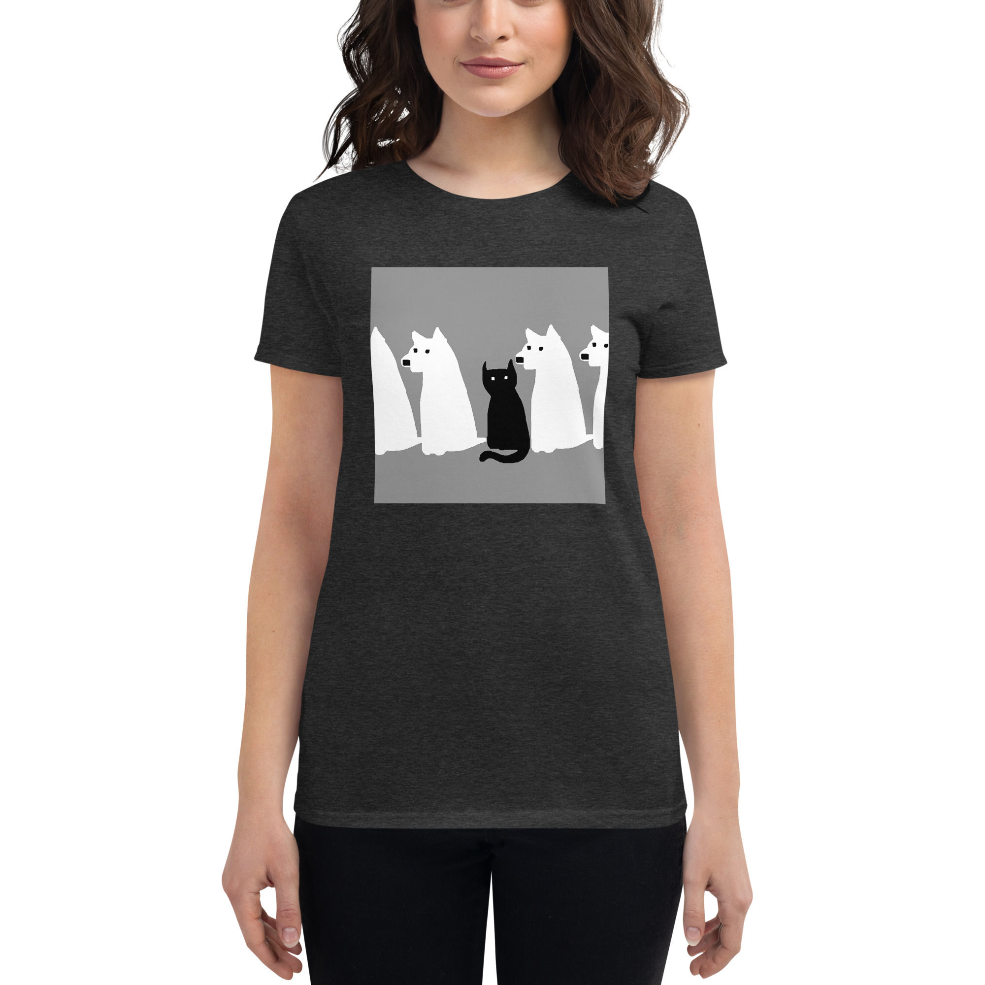 Dana - Cat and Dogs Women's T-shirt