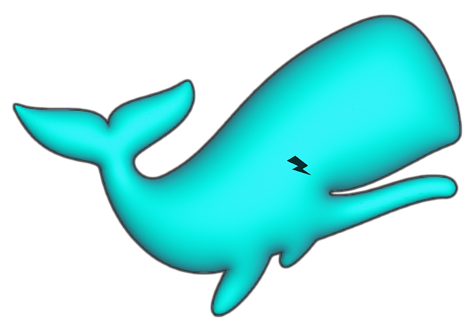 MobyNet Logo 2022 Teal Whale