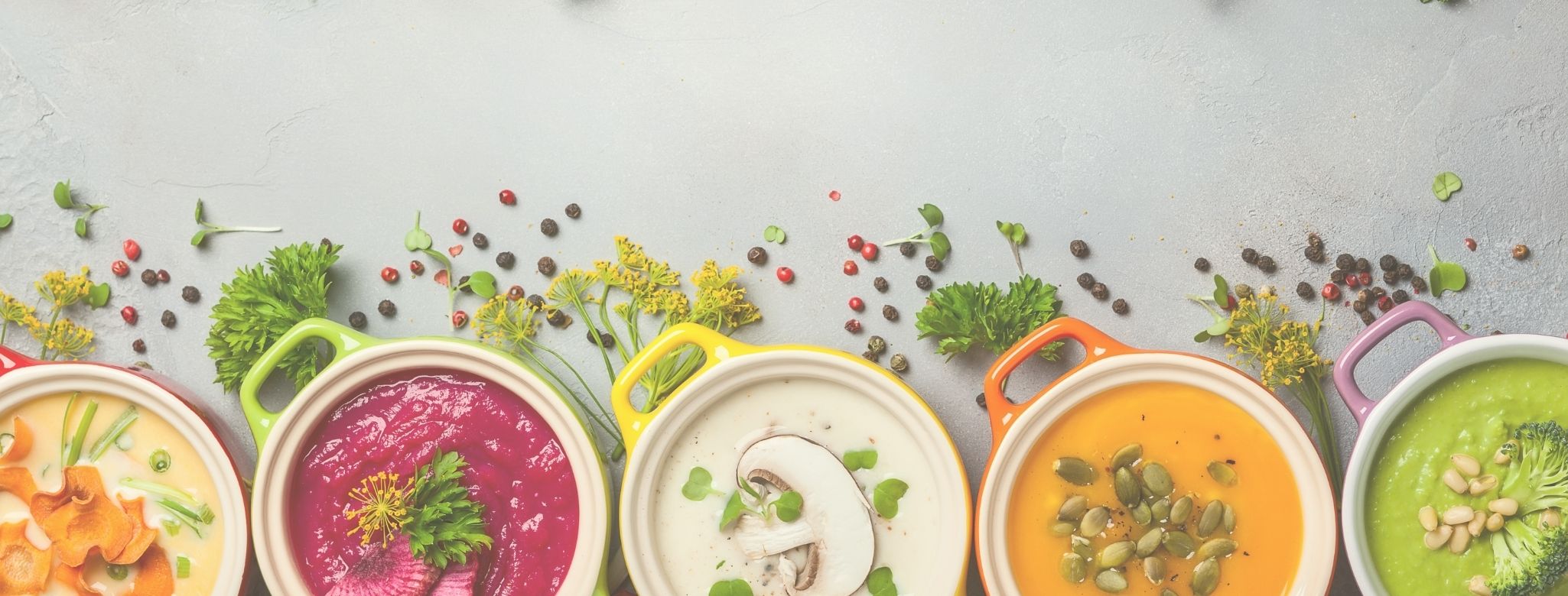 Arranged Food and Objects