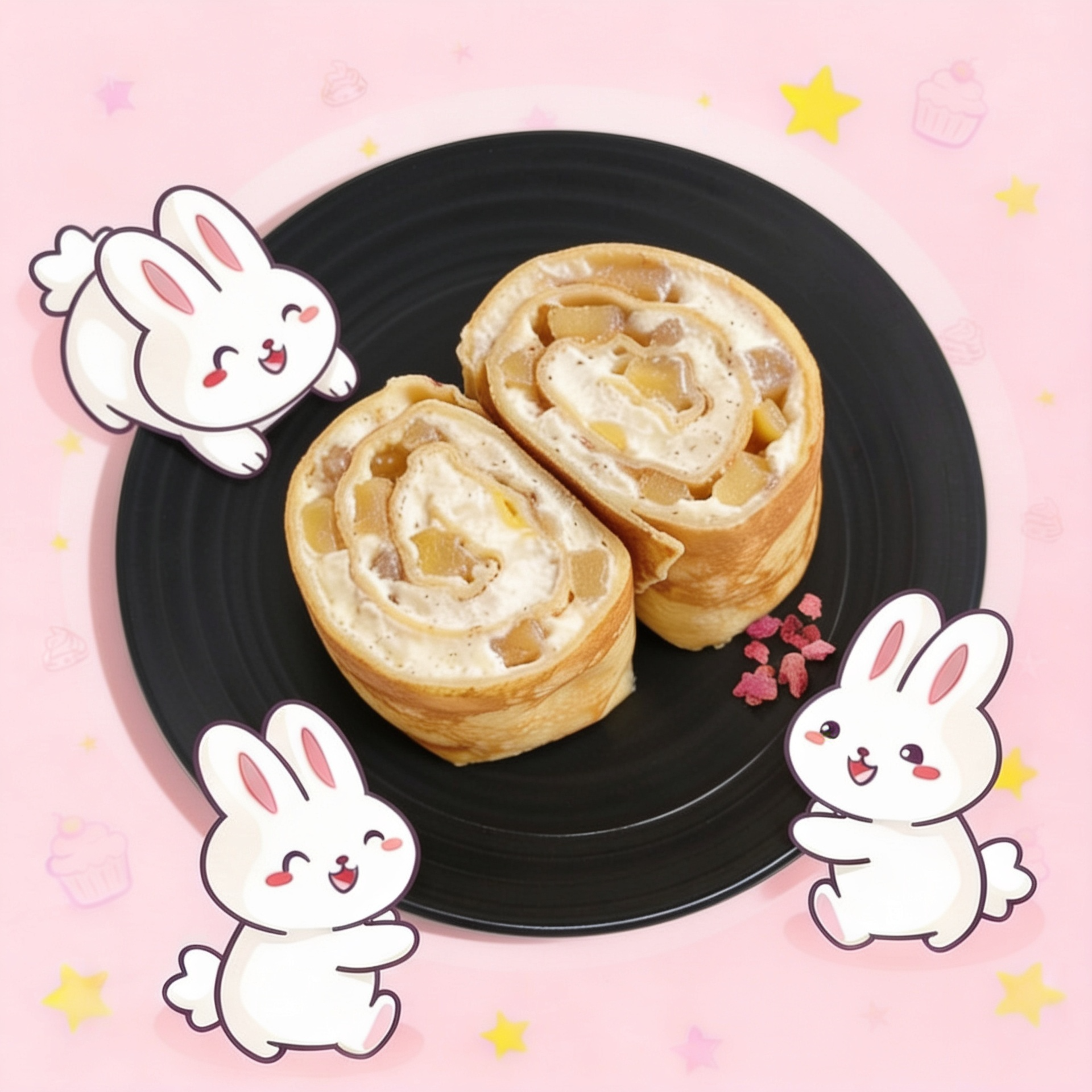 Apple Pancake
roll