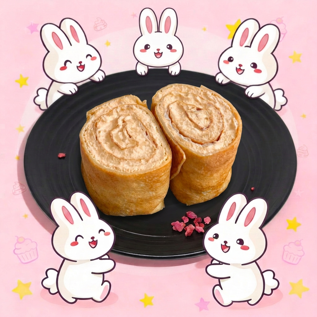 Cond. milk Pancake
roll