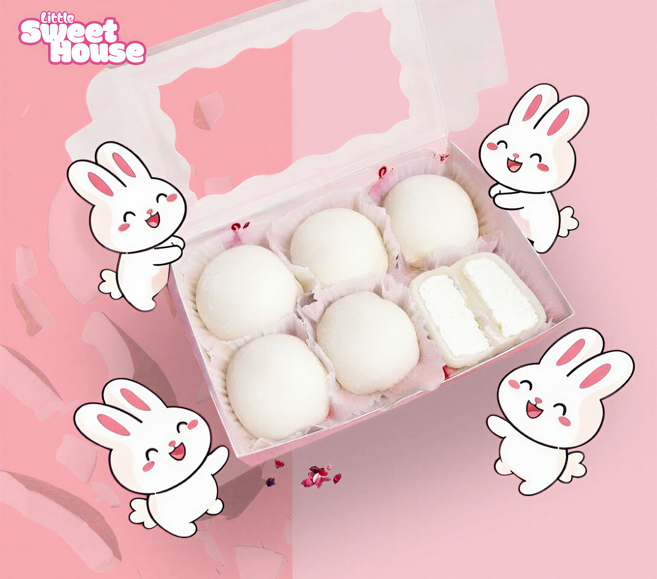 Coconut
Mochi