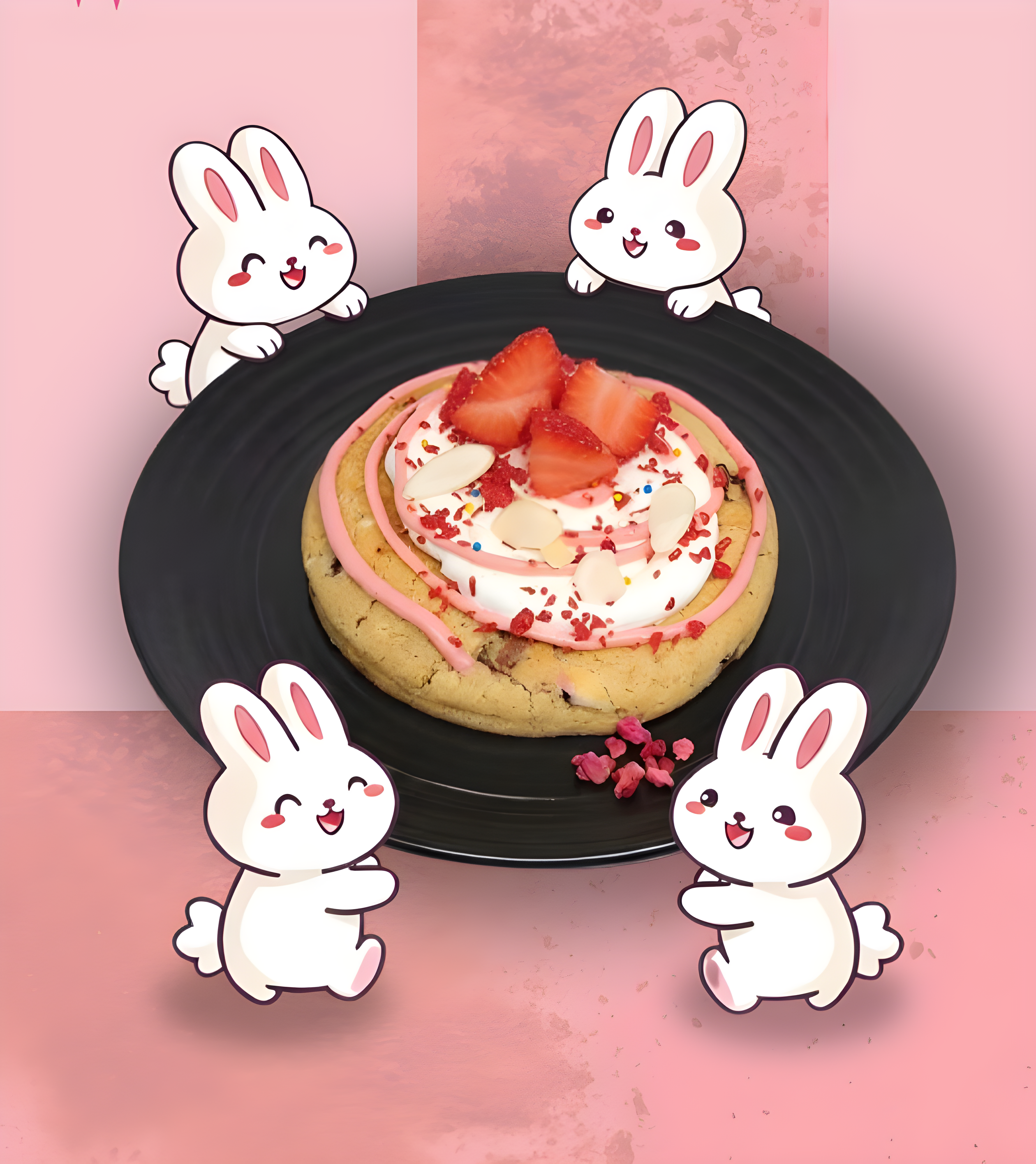 Strawberry Cookies