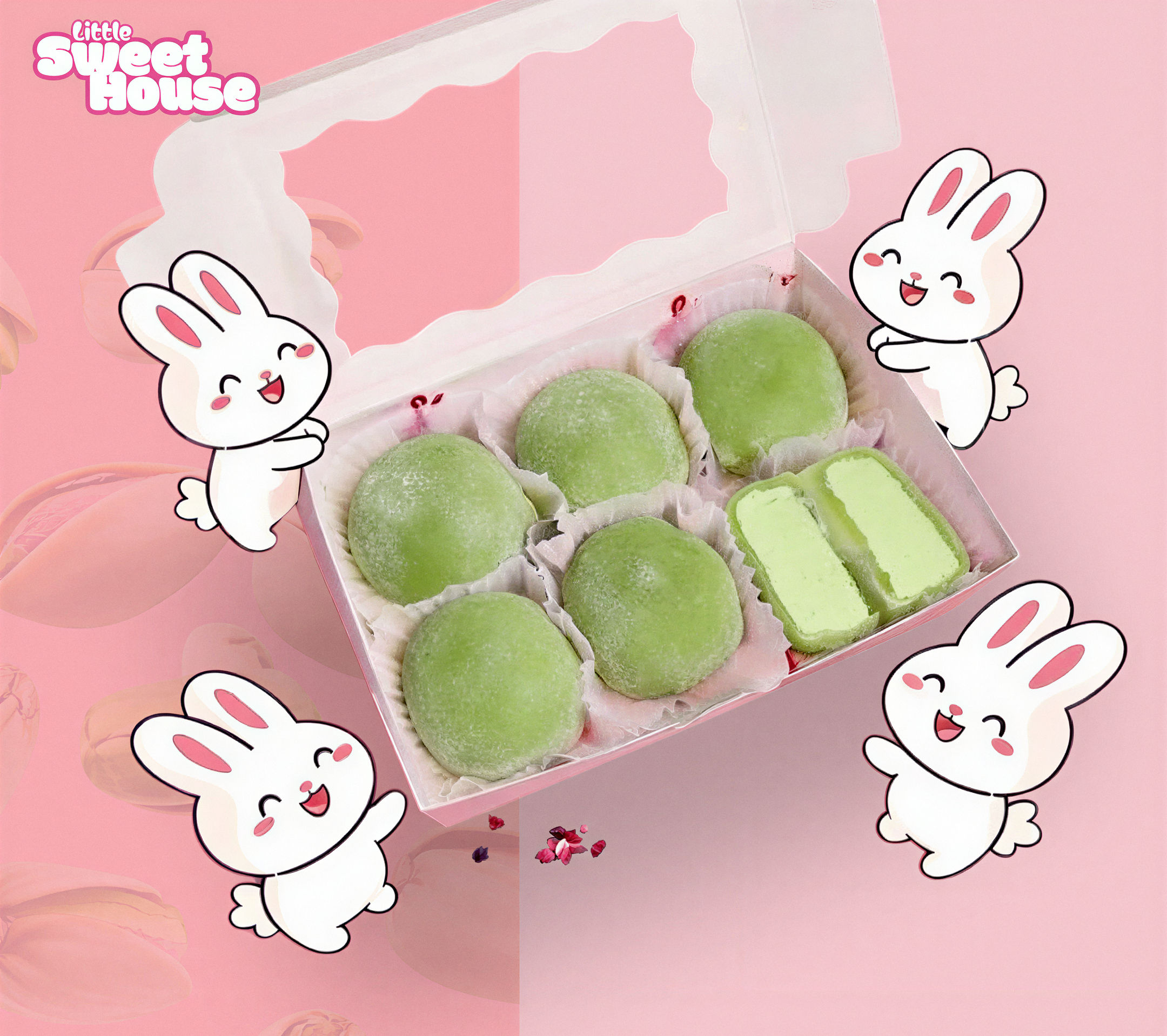 Pistachios
Mochi