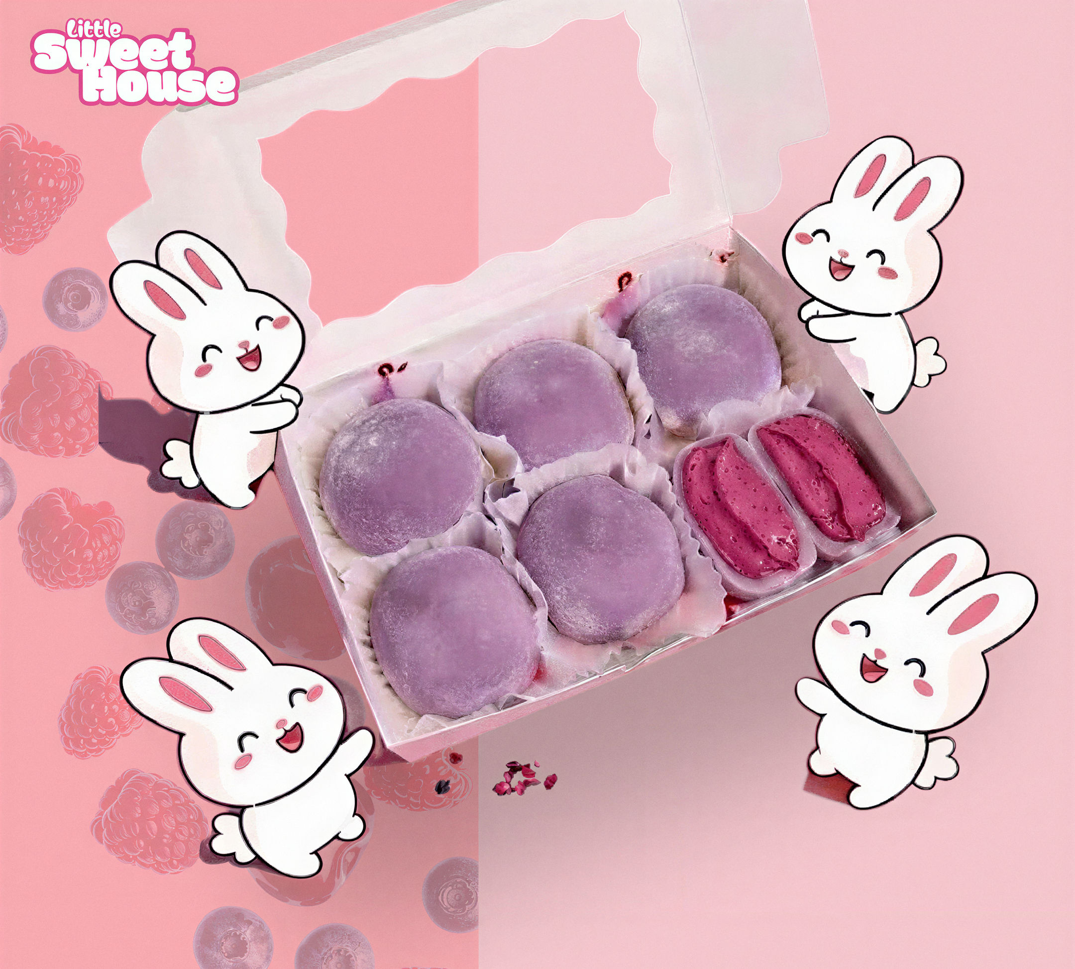 Berries
Mochi