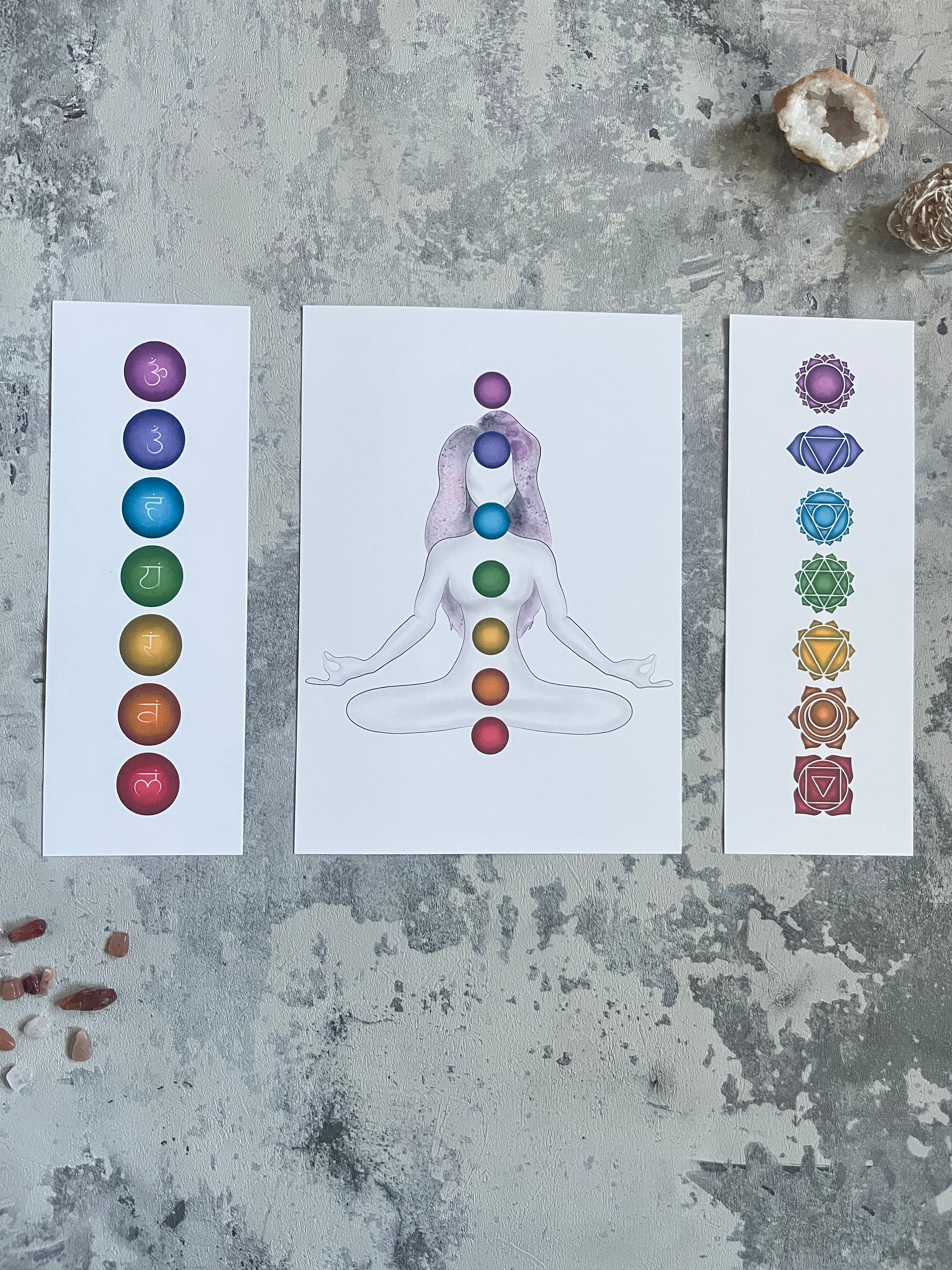 Chakra Meditation Posters