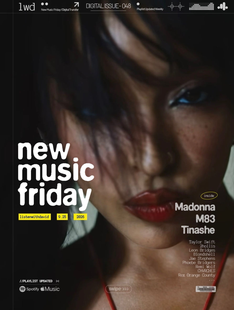 ♫ new music friday 9/25/26