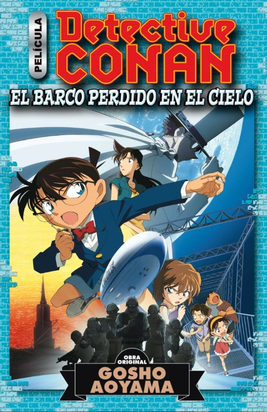 Detective Conan Anime Comic El barco perdido en el cielo