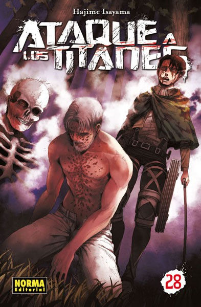Ataque a los Titanes Tomo 28